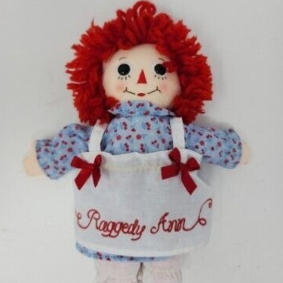 Raggedy‎ Ann Classic American Doll Hasbro Handmade By Aurora 13.5” Plush 2012 - Picture 2 of 9